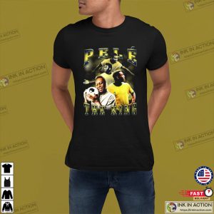 RIP Pele Shirt Vintage Pele The King Of Football T shirt 3