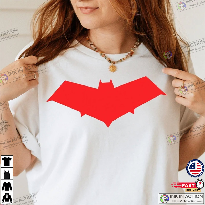 Red Hood Unisex T-Shirt, Robin T-Shirt, Batman T-Shirt - Ink In Action