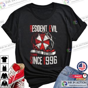 Res1dent Evil Social Distance Training Tshirts 3