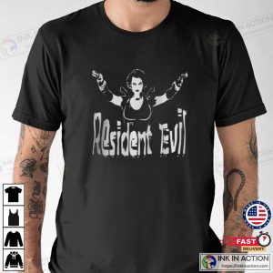 Res1dent Evil Tshirts Women Anime Tee Present Anniversary 1