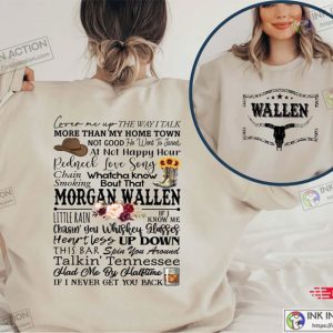 Retro Wallen Western Sweatshirt Country Music Shirt