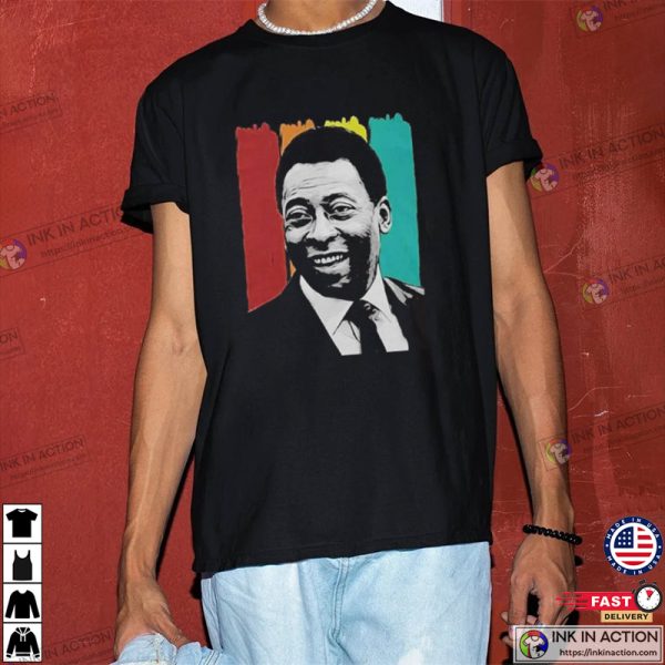 Rip Pele T-shirt, Pele Vintage Tee, Pele Legend Soccer