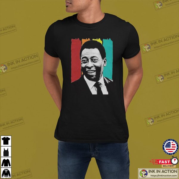 Rip Pele T-shirt, Pele Vintage Tee, Pele Legend Soccer