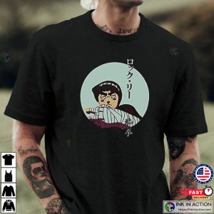 Rock Lee Drunken Fist Anime T Shirt Funny Douglas Reynholm T shirts Lovers Gift 2