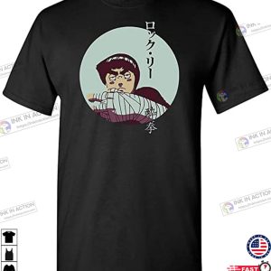 Rock Lee Drunken Fist Anime T Shirt Funny Douglas Reynholm T shirts Lovers Gift 3