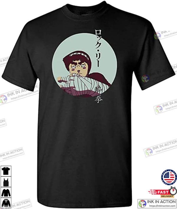 Rock Lee Drunken Fist Anime T-Shirts, Funny Douglas Reynholm, T-shirts Lovers Gift