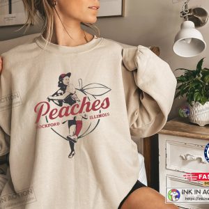 Rockford Peaches Sweatshirt A League of Their Own Shirt Baseball Player Shirt 3