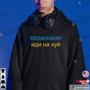 Russian Warship Go F Yourself Support Ukraine T-Shirt