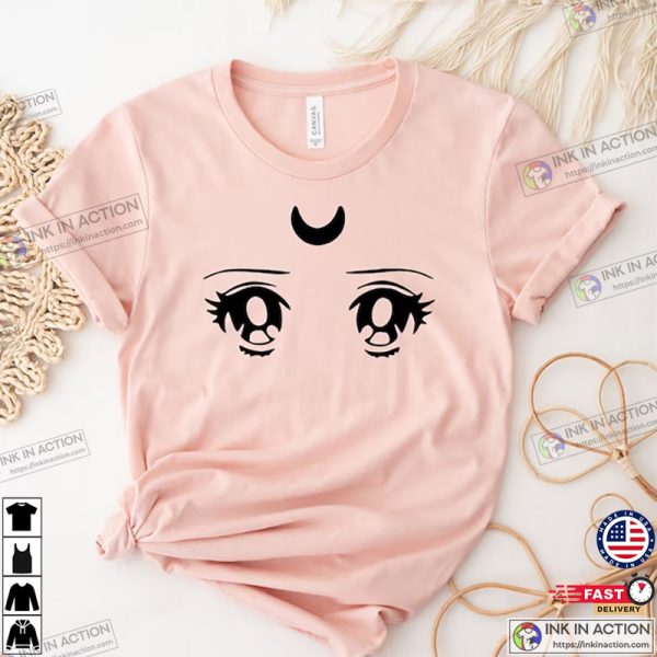 Sailor Moon T-Shirt, Sailor Moon Fan Gift, Mamoru Luna