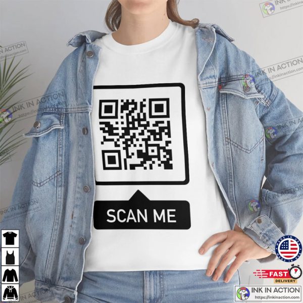 Scan Me to Paradise PornHub Funny Shirt