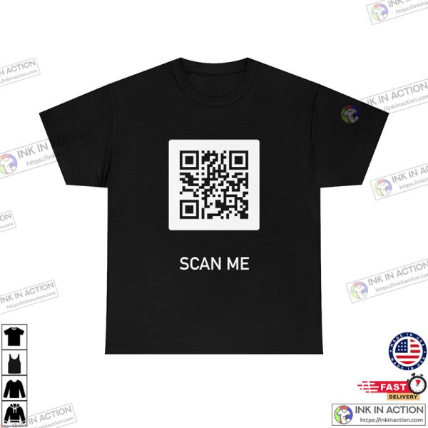 Scan Me to Paradise PornHub Funny Shirt