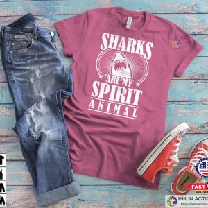 Shark T Shirt My Spirit Animal Shark Wisdom Tee 4