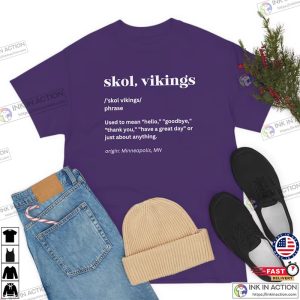 Skol Vikings Definition Minnesota Vikings Unisex T Shirt 3
