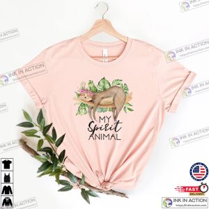 Sloth My Spirit Animal Sloth Tee