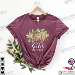 Sloth My Spirit Animal Sloth Tee