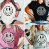 Smile Leopard Trendy Smile Face Shirt