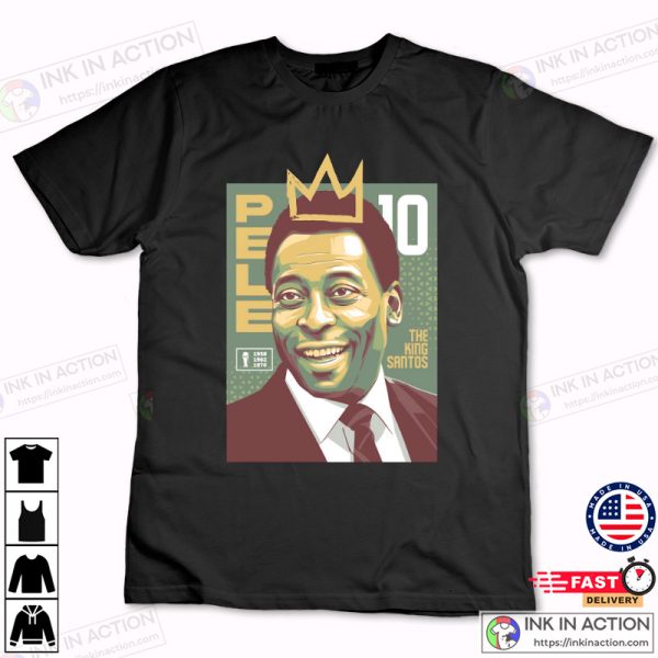 Pele The King Santos Soccer T-shirt