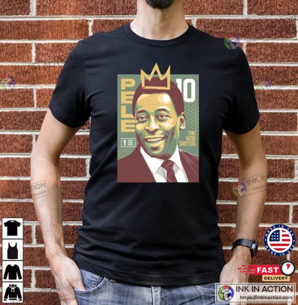 Pele The King Santos Soccer T-shirt