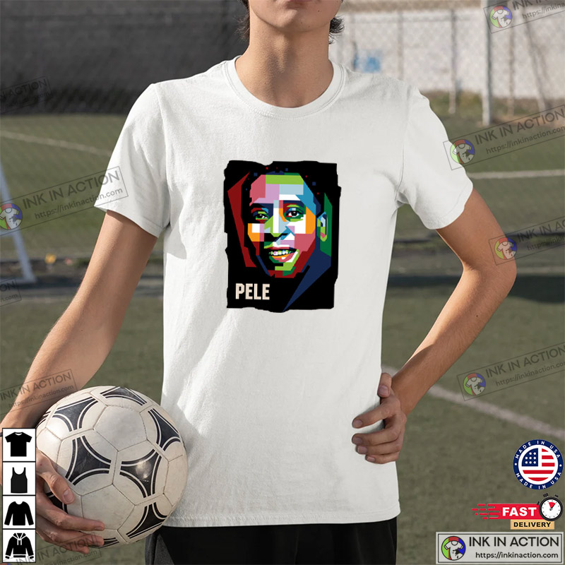 Soccer Pele Edson Arantes Do Nascimento Essential Graphic T-Shirt - Print  your thoughts. Tell your stories.
