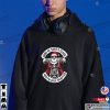 Sons of Santa Claus The North Pole Chapter Christmas Graphic T-Shirt, Funny Xmas Biker Tee