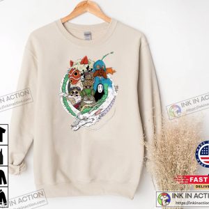Spirited Away Shirt, Studio Ghibli Shirt, Totoro Shirt, Studio Ghibli Fans Shirt, Totoro Sweatshirt