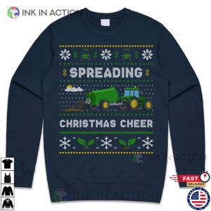 Spreading Christmas Cheer Farming Jumper Sweater Sweatshirt