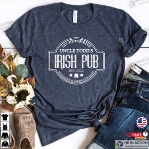 St Patrick’s Day Shirt, Personalized Irish Shirt, Custom Irish Pub Shirt, Vintage Irish Shirt