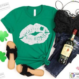 St Patricks Day Shirt St Patricks Shirt Lucky Lips Shirt Patricks Lips Shirt 2
