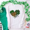 St Patrick’s Day Shirt, Leopard Shamrock Shirt, Shamrock Shirt