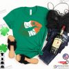 St. Patrick’s Day Shirt, Lucky Shirt, Shamrock Lucky Lips, Four Leaf Clover