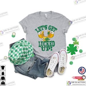St. Patrick’s let’s get lucked up Shirt, St. Patrick’s Day Shirt, Patrick’s Day Funny Shirt