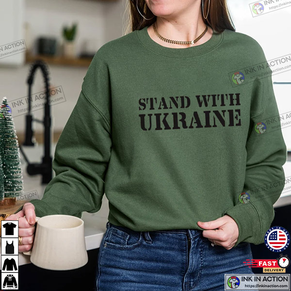Stand With Ukraine Support Ukraine Anti War Shirt