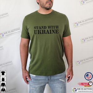 Stand With Ukraine Support Ukraine Tee Anti War Shirt 3
