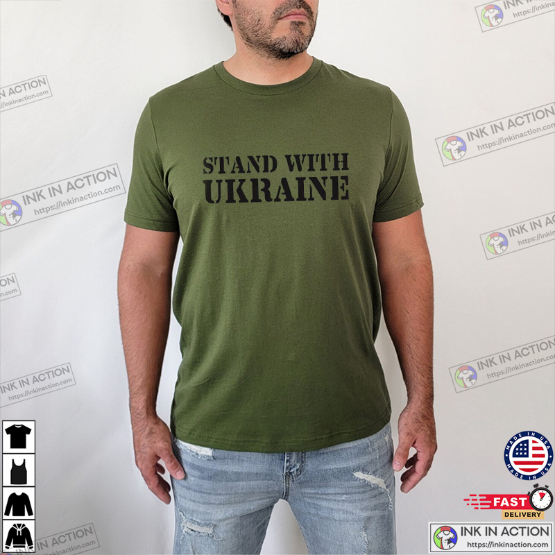 Stand With Ukraine Support Ukraine Anti War Shirt