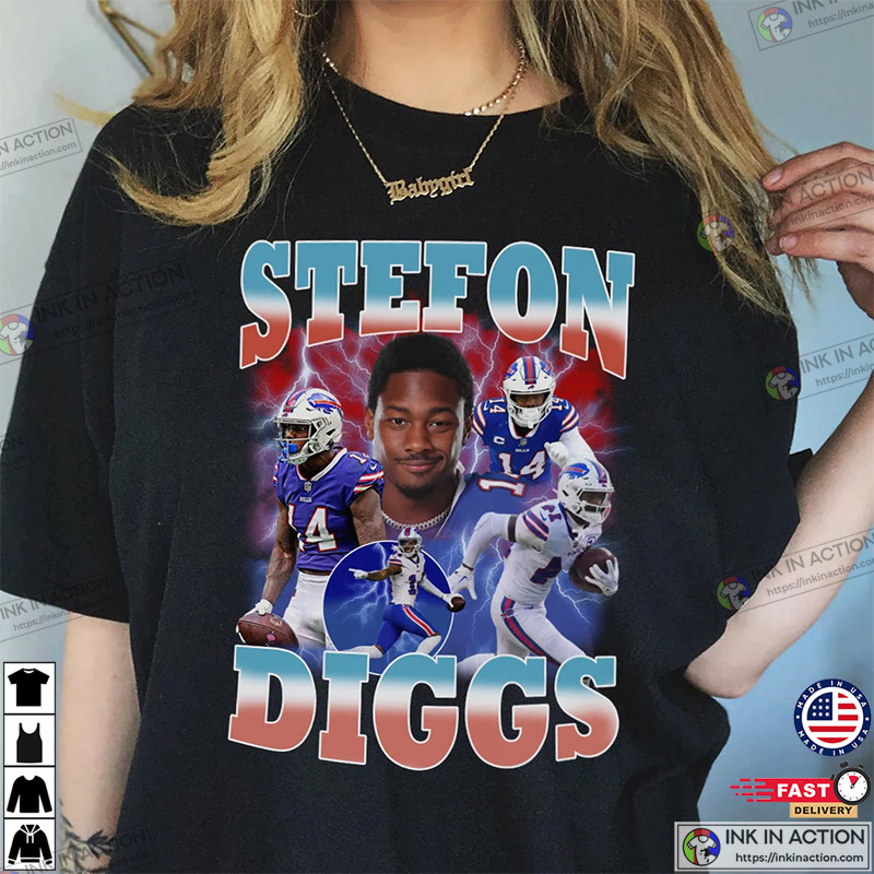 Buffalo Bills JOSH ALLEN STEFON DIGGS T Shirt S-3XL