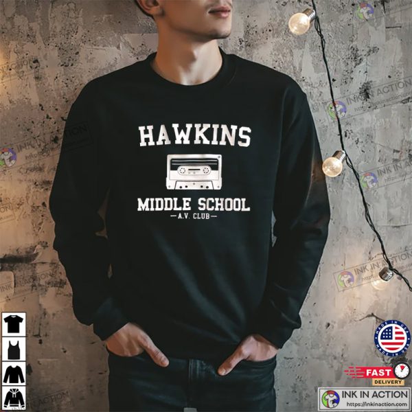 Stranger Things Hawkins Middle School Sweatshirt