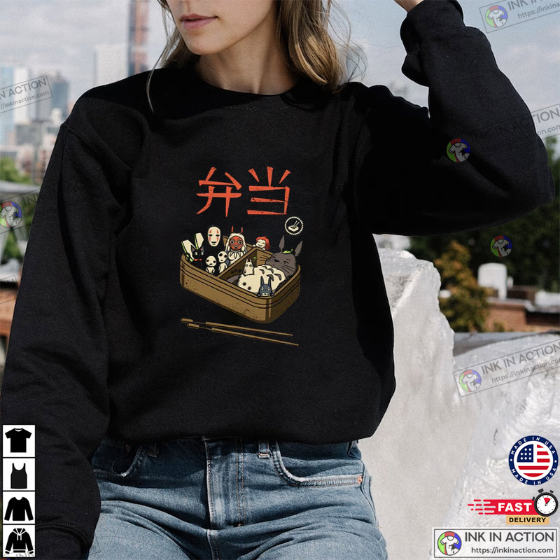 Totoro Bento Box Essential T-Shirt for Sale by dinnashop