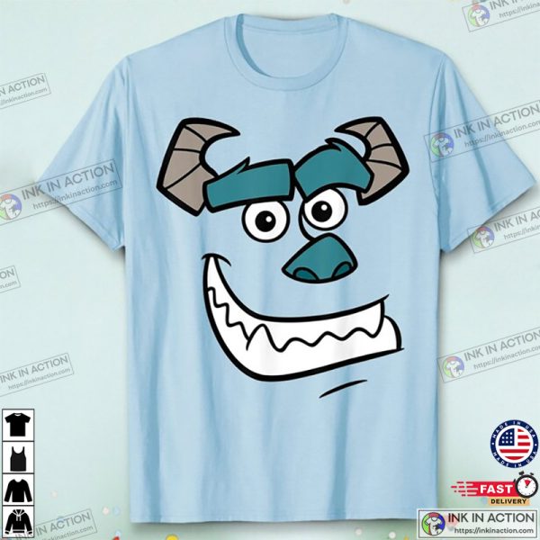 Sulley Disney Monster Inc Characters Shirt, James P. Sullivan Portrait Unisex T-shirt