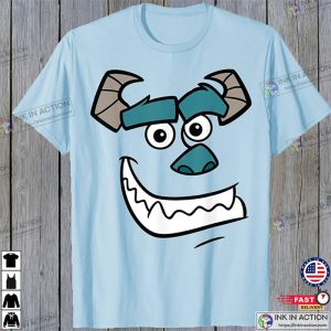 Sulley Disney Monster Inc Characters Shirt James P. Sullivan Portrait Unisex T shirt 3