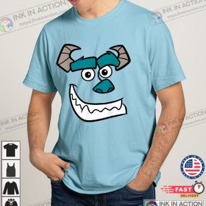 Sulley Disney Monster Inc Characters Shirt James P. Sullivan Portrait Unisex T shirt