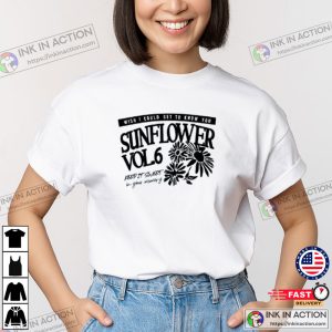 Sunflower Vol 6 Harry Styles Music T-shirt