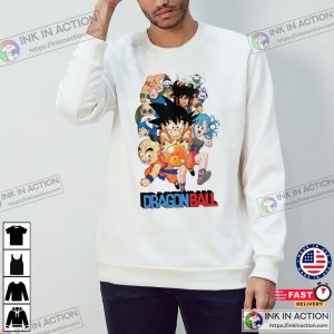 Super Hero Manga Anime Shirt Son Goku DBZ Sweatshirt Dragon Ball Z Anime 2
