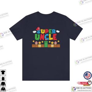 Super Uncle Shirt Funny Uncle Tshirt Fathers Day Shirt Gamer Uncle Shirt 4