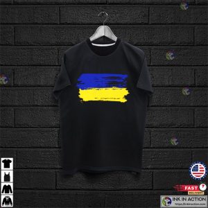 Support Ukraine T shirt Ukraine Flag Shirt 5