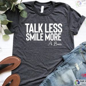 Talk Less Smile More Tshirt Broadway Tshirt Super Soft Tees Lin Manuel Tee 2