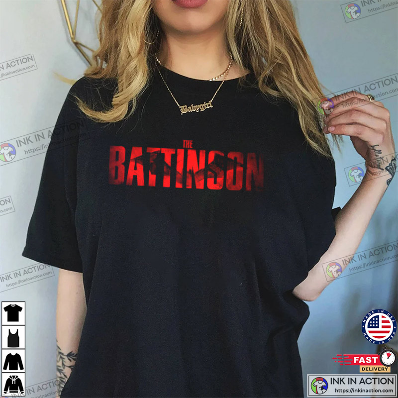 The Battinson Funny Robert Pattinson As Batman Logo Unisex T-Shirt - Ink In  Action