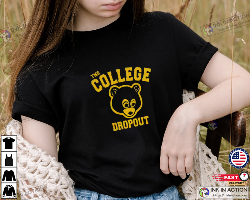 College Dropout Kanye West Album Cover T-Shirt