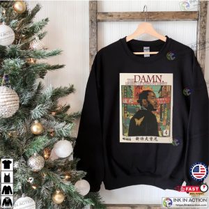 The Damn TShirt Legend Of Kung fu Kenny Shirt Kendrick Lamar Vintage Retro Shirt 1