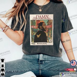 The Damn T-Shirt, Legend Of Kung-fu Kenny Shirt, Kendrick Lamar Vintage Retro Shirt