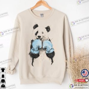 The Winner Boxing Panda Animal T-Shirt